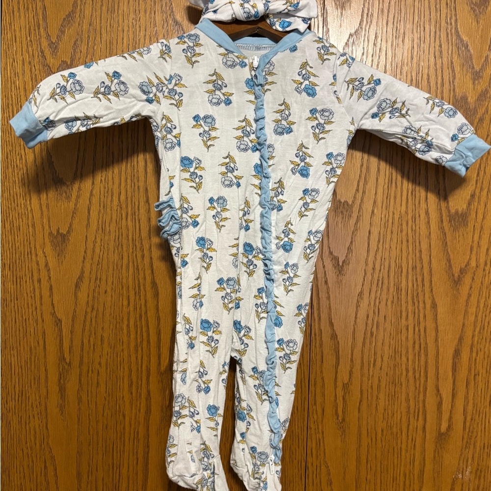 Milkberry Floral Print Kids One Piece